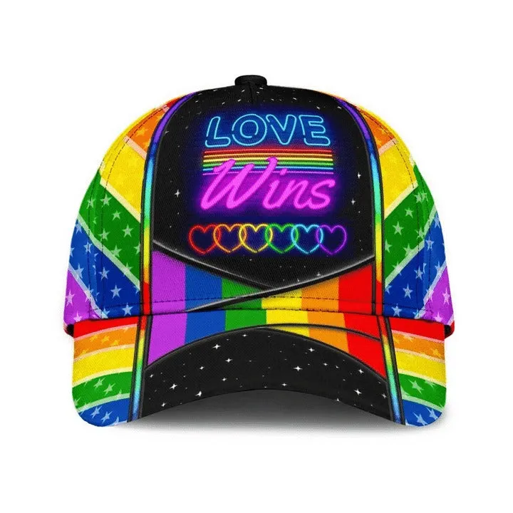 3D Printed Cap For Gay Friend Gift, Gay Rights Are Human Rights Too LGBT Printing Baseball Cap Hat