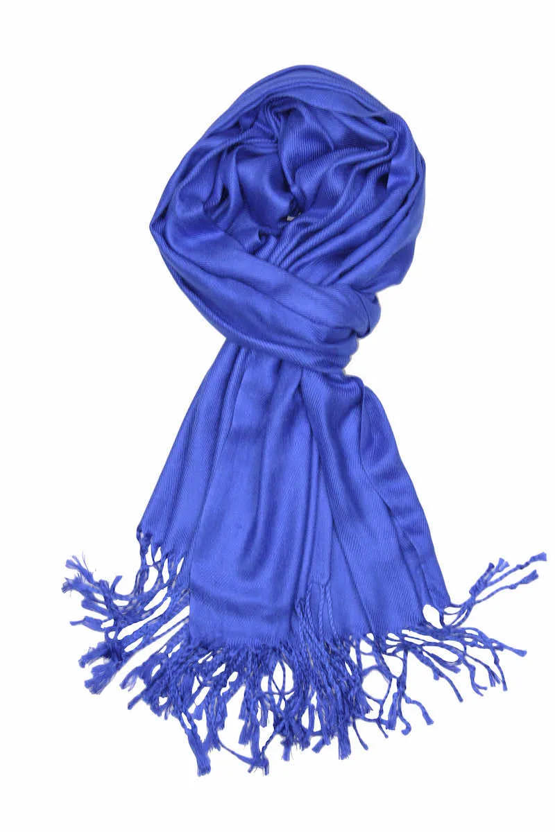 Achillea Large Soft Silky Pashmina Scarf Shawl Wrap in Solid Colors (30 Colors) Group 1