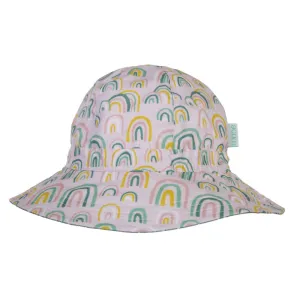 Acorn Floppy Hat - Falling Rainbow