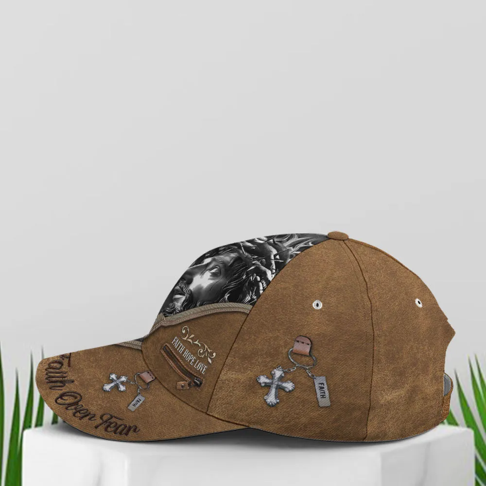 Baseball Cap For Jesus Lovers Classic Leather Coolspod