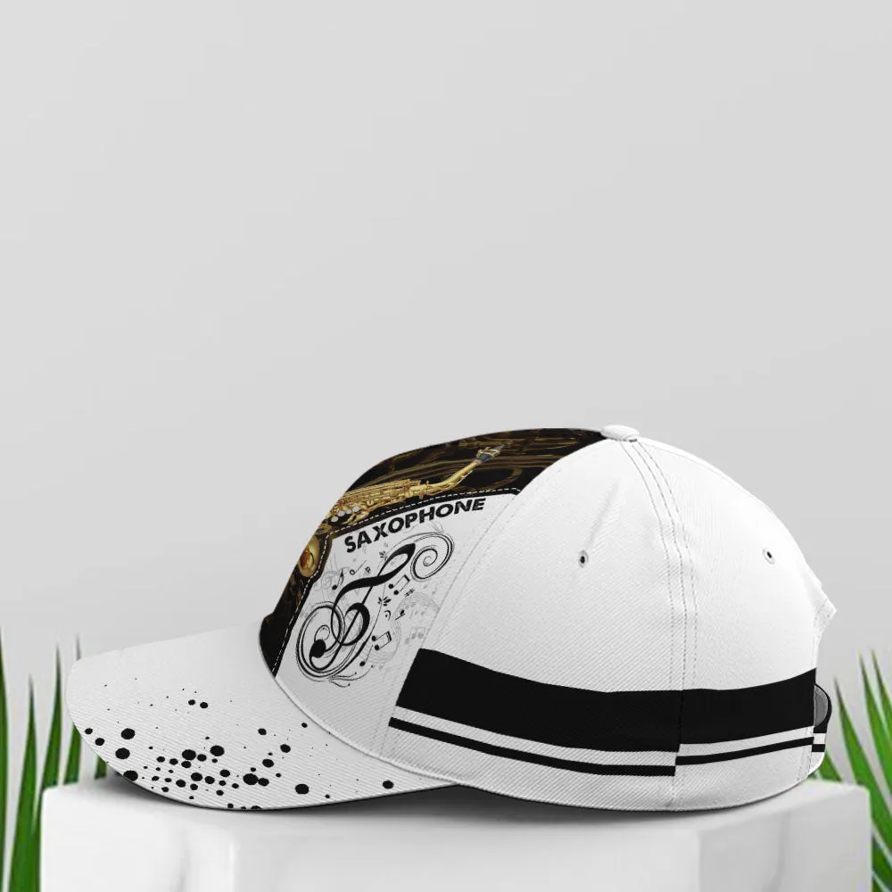 Baseball Cap For Saxophone Lovers Two-tone Pattern Coolspod