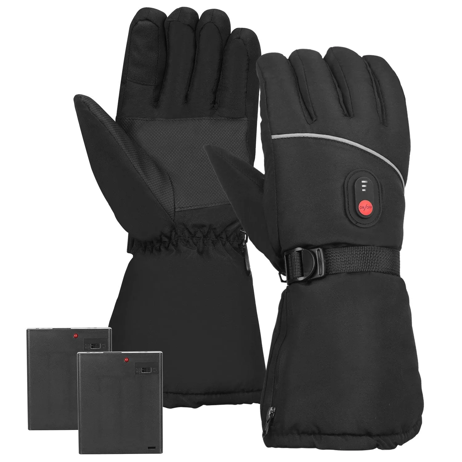 Battery Powered USB Touchscreen Thermal Gloves