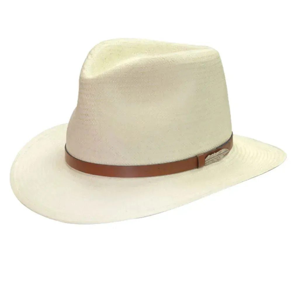 Black Creek (BC9019) - Straw Outback Fedora Hat