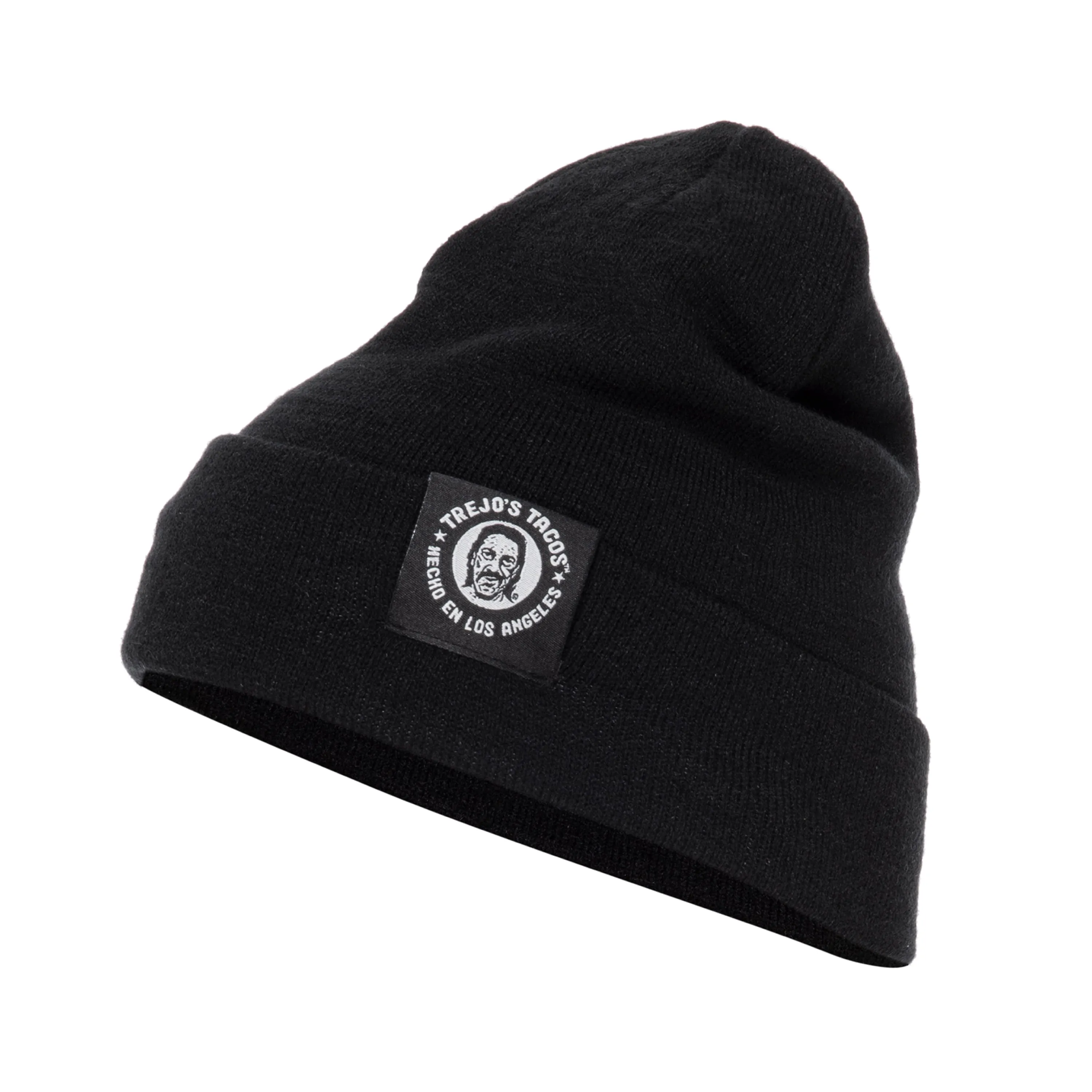 Black Cuffed Beanie (Trejo's Tacos)