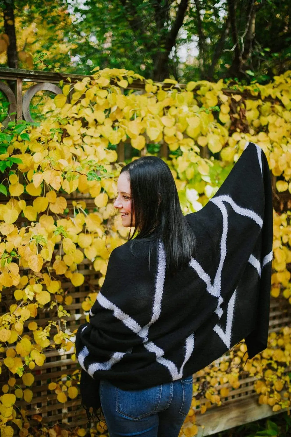 Black Onyx Himalayan Shawl