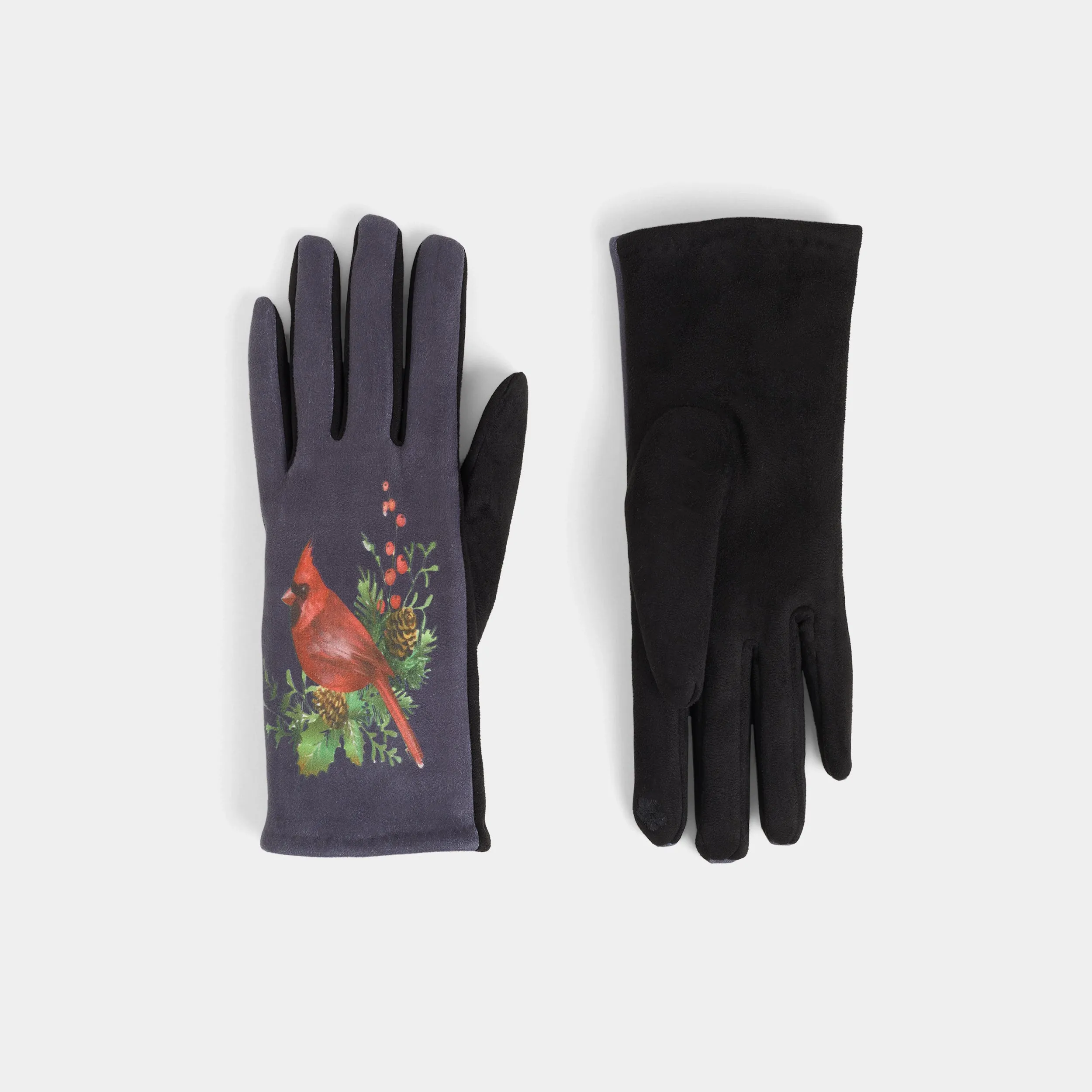 Cardinal Touchscreen Gloves - Black