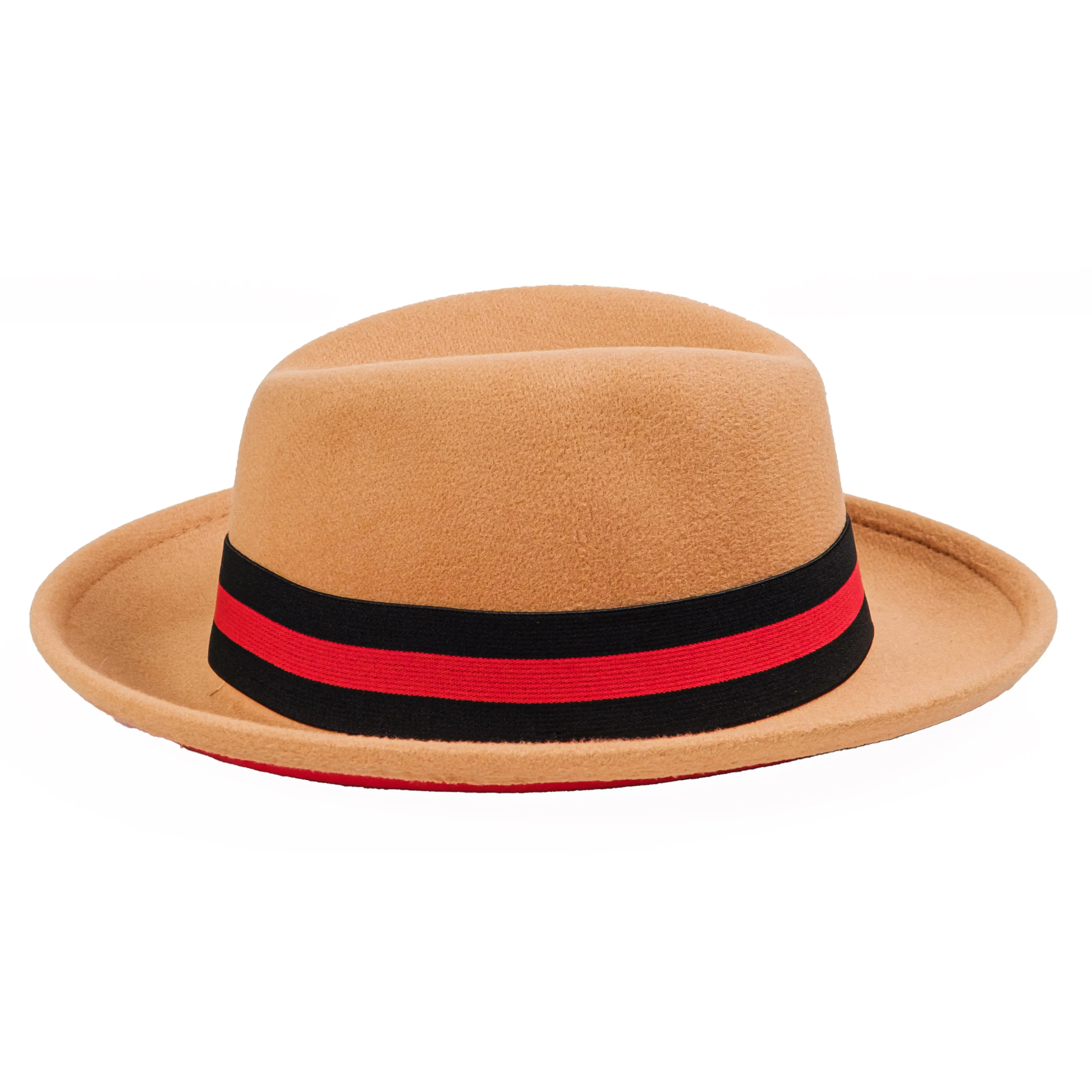 Chokore Double-tone Fedora Hat (Camel)