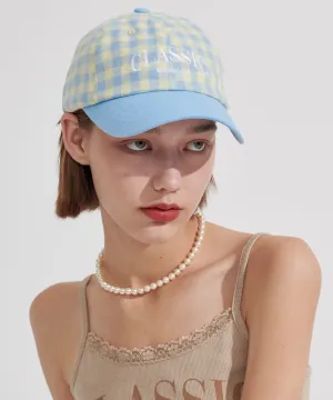 CLASSIC CHECK BALL-CAP [LIGHT BLUE]