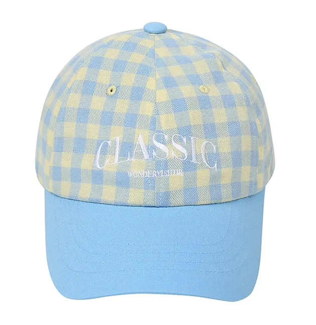 CLASSIC CHECK BALL-CAP [LIGHT BLUE]