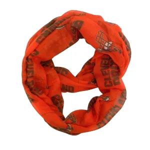 Cleveland Browns Sheer Infinity Scarf Alternate