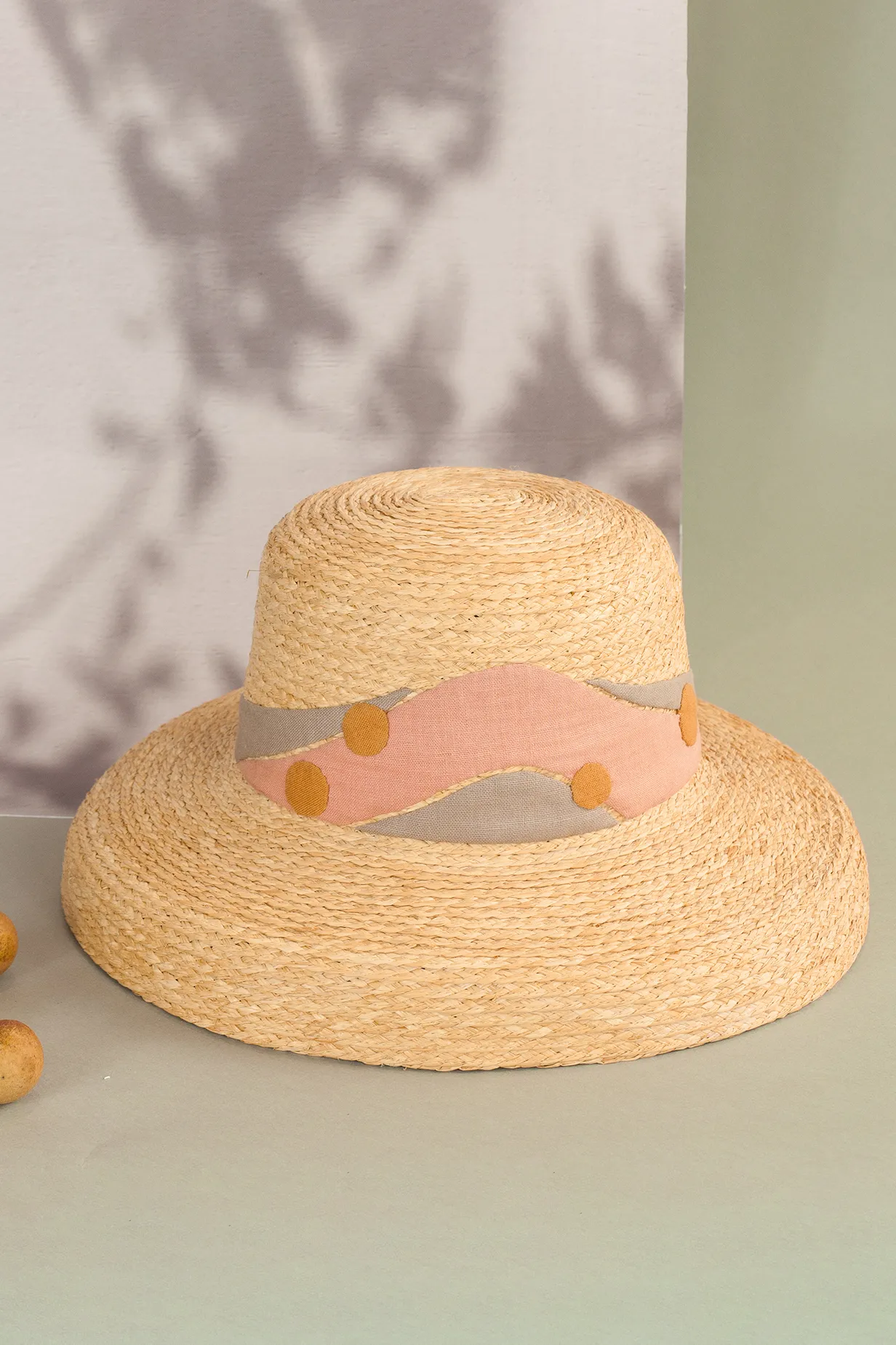 Clémentine raffia sun hat