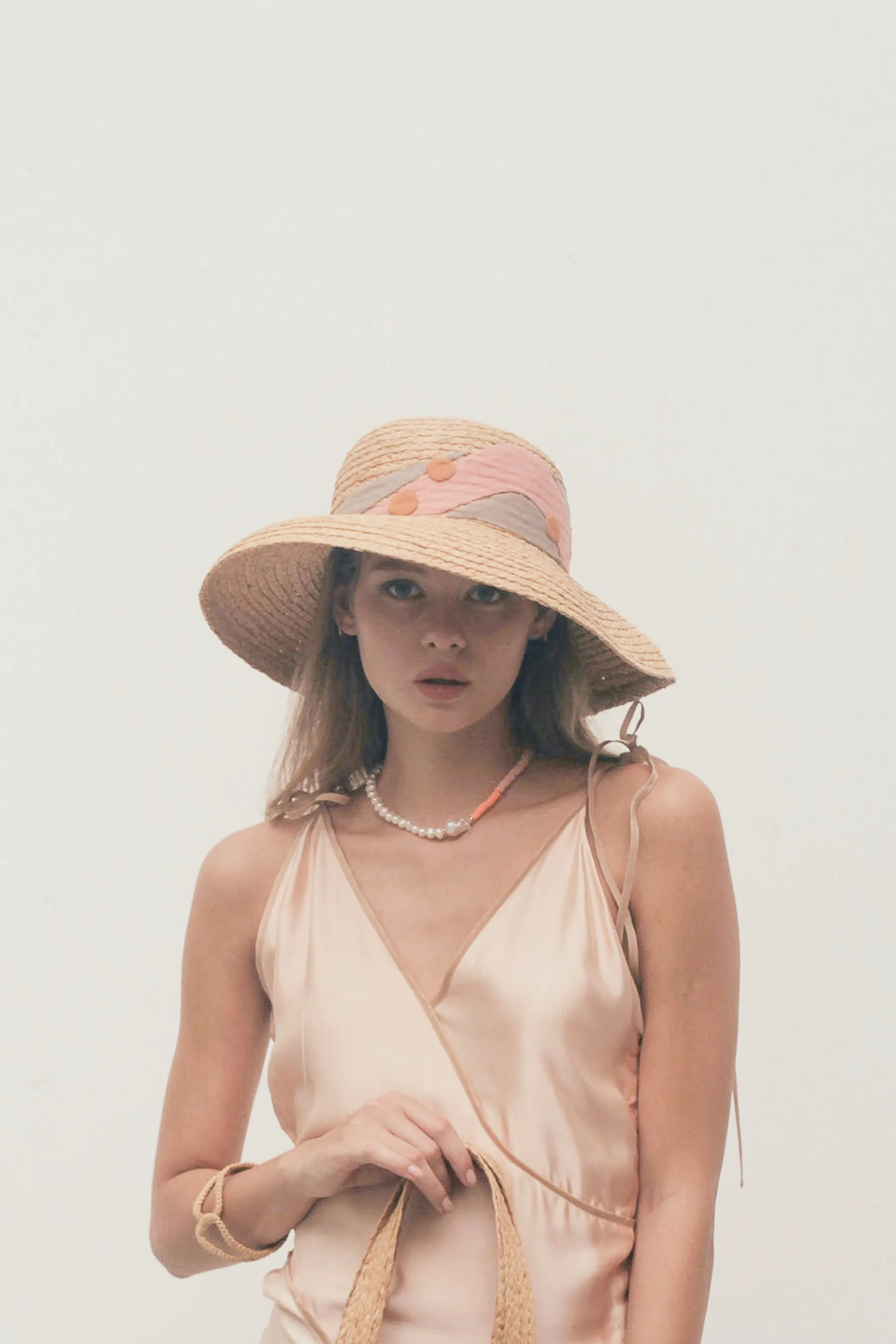 Clémentine raffia sun hat