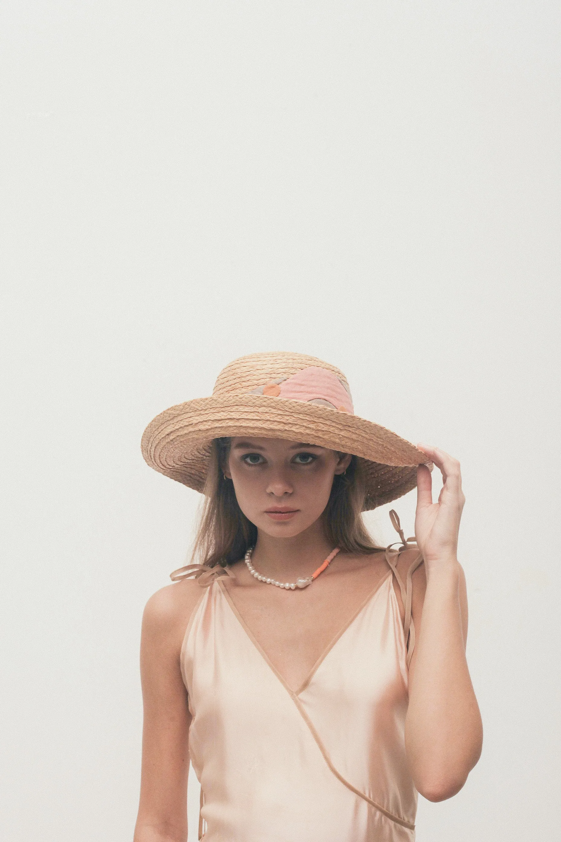 Clémentine raffia sun hat