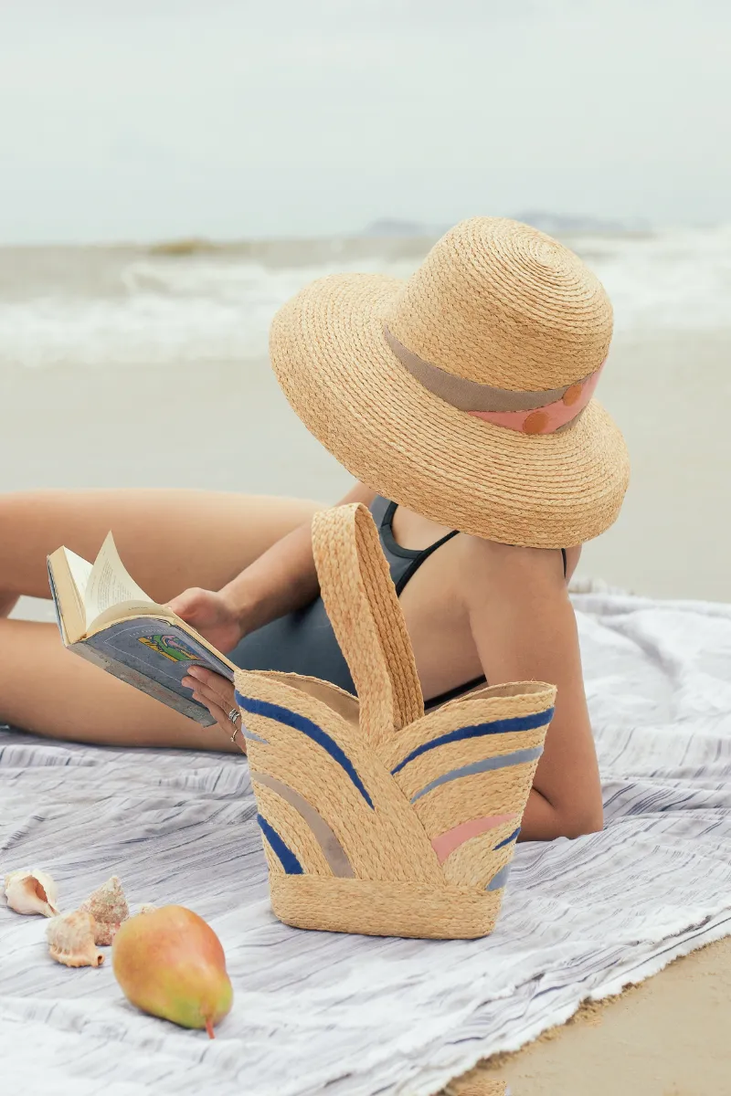 Clémentine raffia sun hat