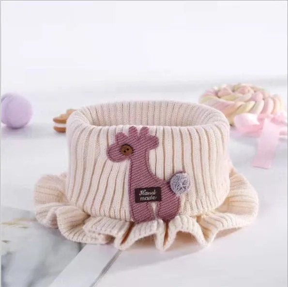 Comfortable Baby Muffler, Fleece Warm Kids Scarf, Toddler Kids Winter Neck Warmer