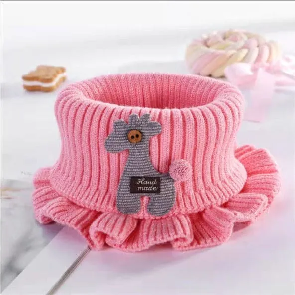 Comfortable Baby Muffler, Fleece Warm Kids Scarf, Toddler Kids Winter Neck Warmer