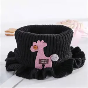 Comfortable Baby Muffler, Fleece Warm Kids Scarf, Toddler Kids Winter Neck Warmer