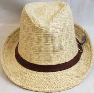 Darnell -- Paper Straw Fedora