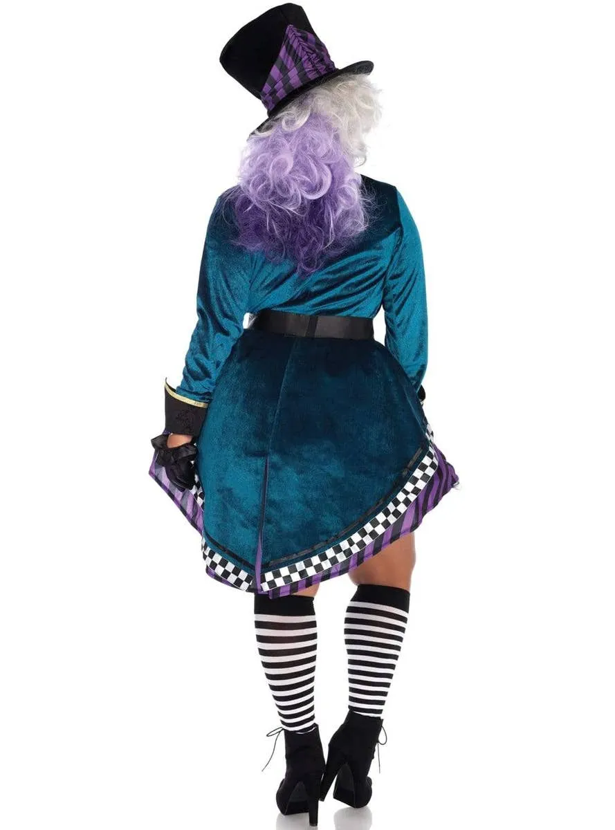 Delightful Mad Hatter Plus Size Womens Costume