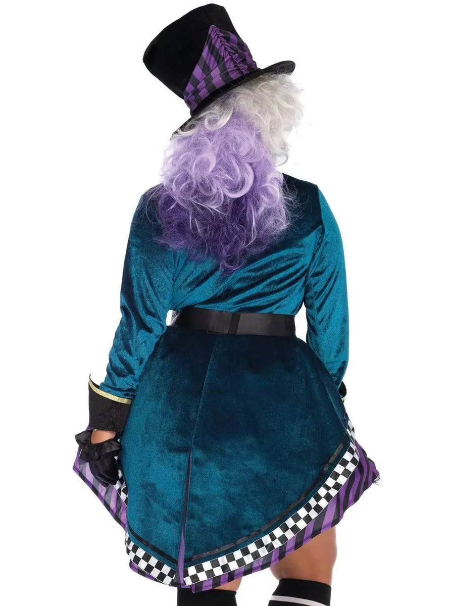 Delightful Mad Hatter Plus Size Womens Costume