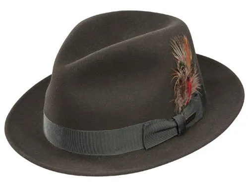 Dobbs Fur Felt Nitro Stingy Brim Fedora Hat