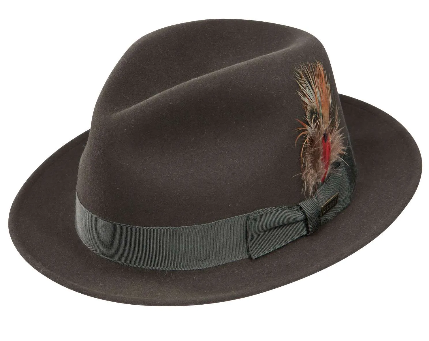 Dobbs Fur Felt Nitro Stingy Brim Fedora Hat