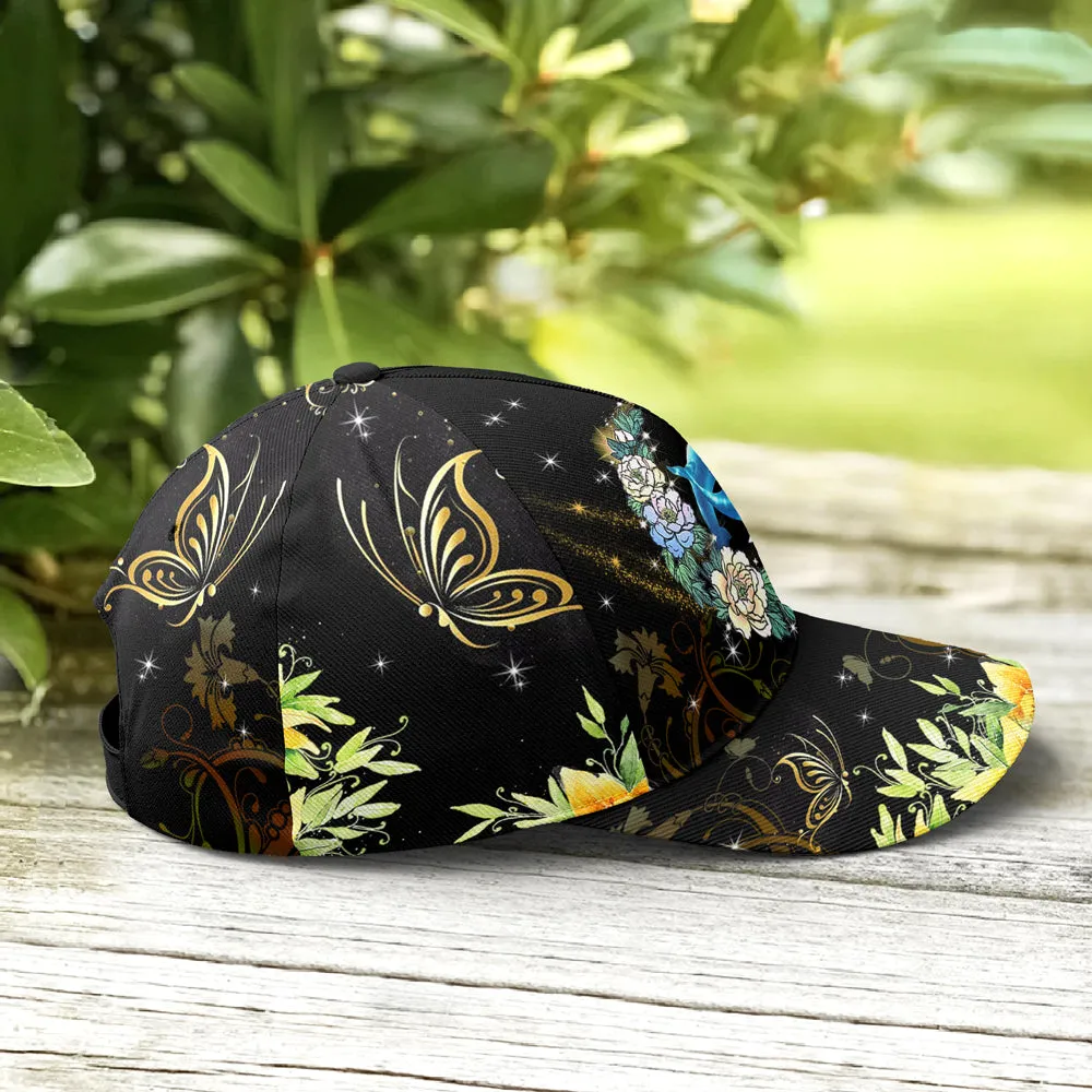 Dolphin And Flowers Baseball Cap Coolspod