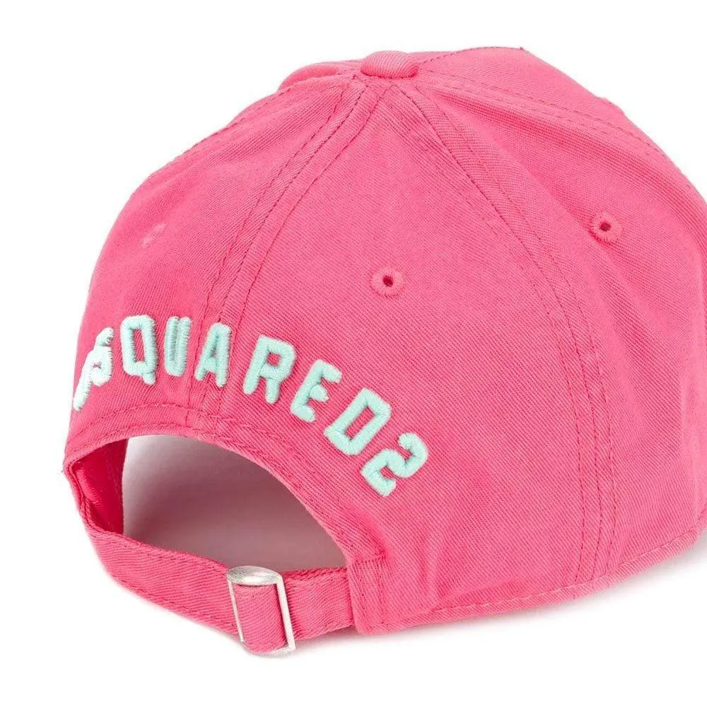 DSQUARED2 Icon Baseball Cap Pink