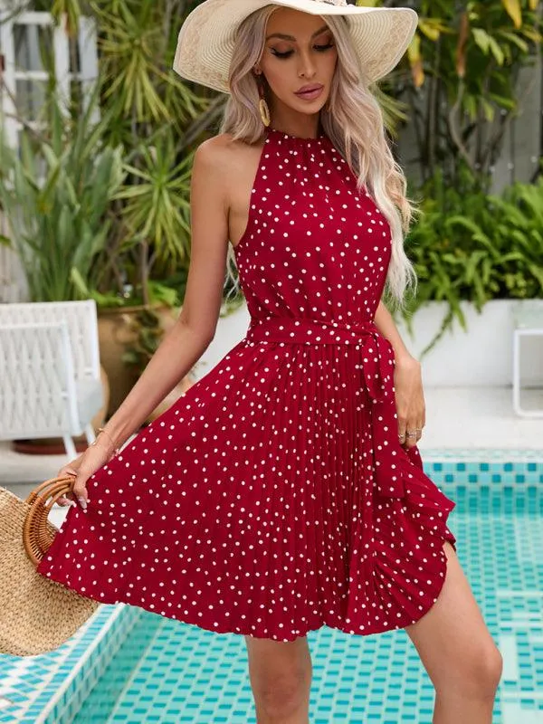 Elegant Halter Neck Dress: Your Go-To Outfit for Beach Getaways