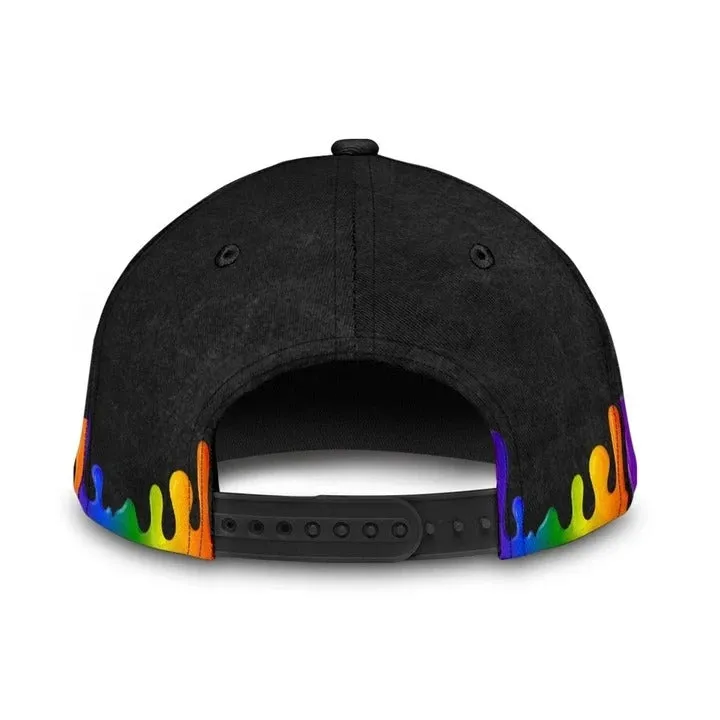 Gay Classic Cap, Colors May Vary Human Beings Lgbt Printing Baseball Cap Hat, Gay Pride Accessories