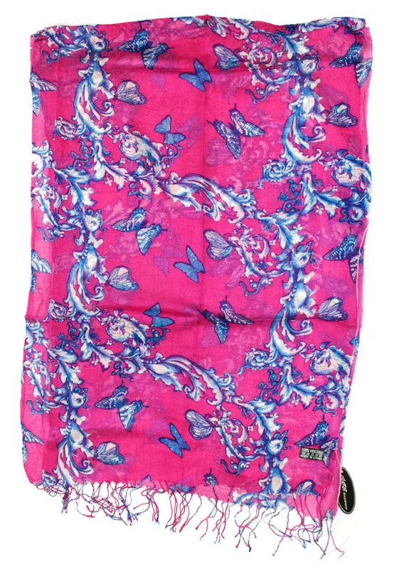 Girls Printed Fashion Fall / Spring Scarves Wholesale