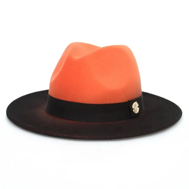 Gradient Fedora Hat