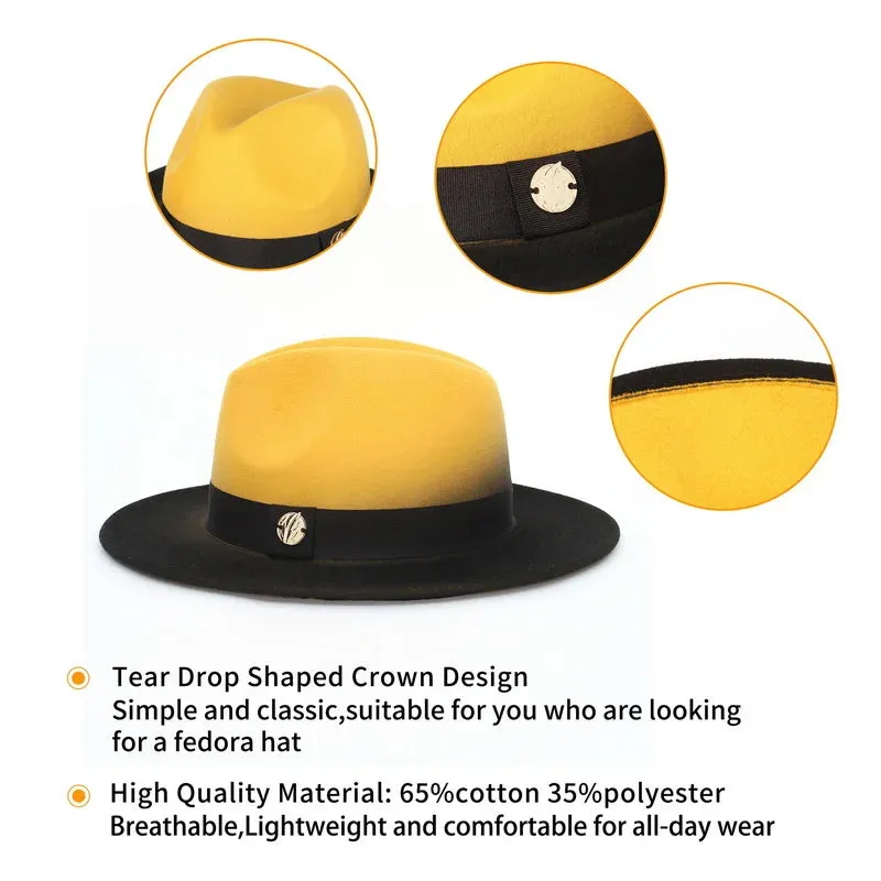 Gradient Fedora Hat