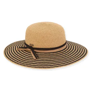 Hat-Tan-Paperbraid Floppy Brim-Women's-Hh2699B