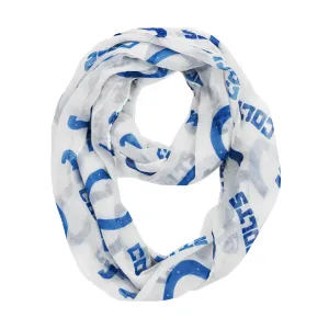 Indianapolis Colts Sheer Infinity Scarf Alternate