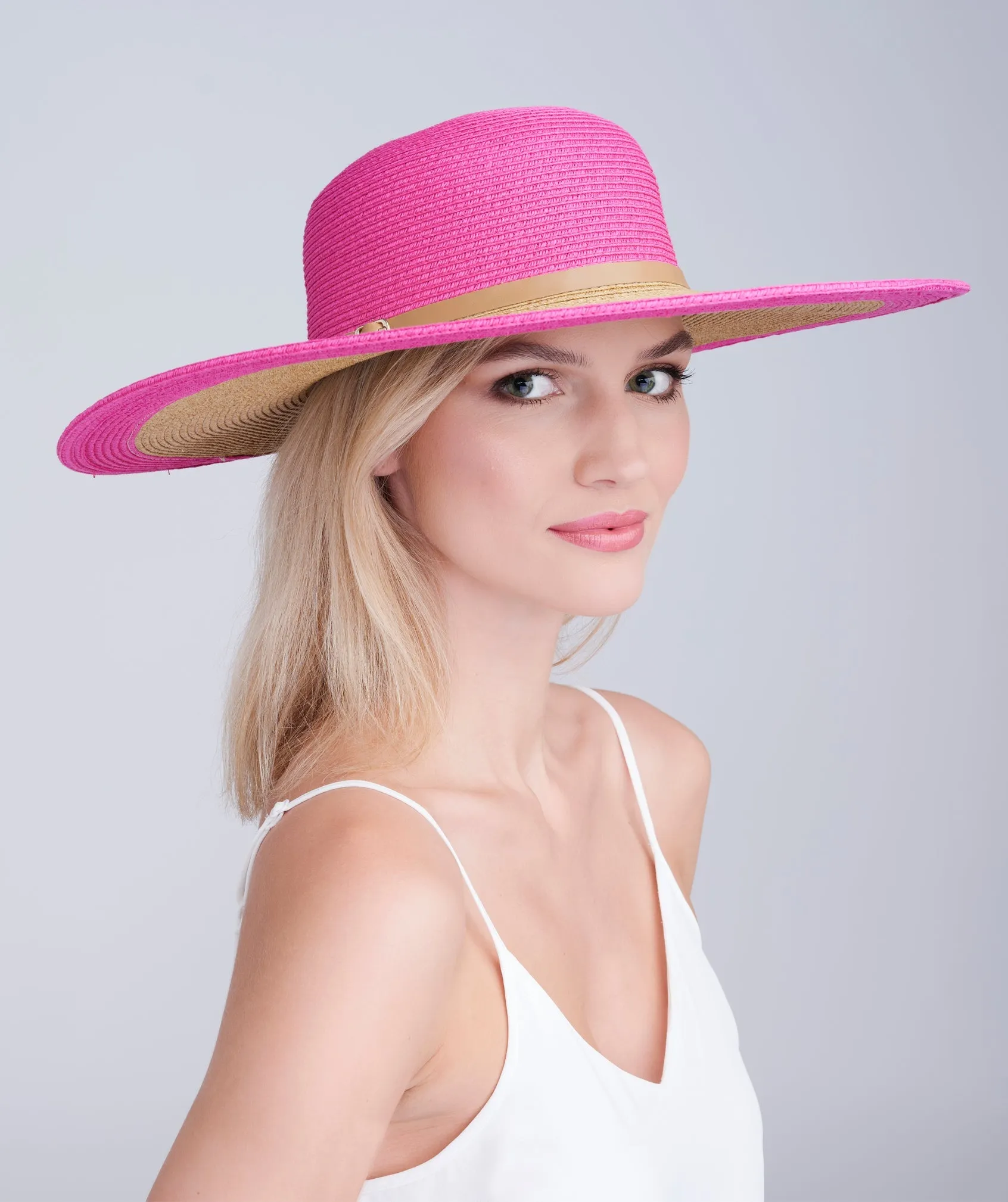 Kacie Hat - Hot Pink