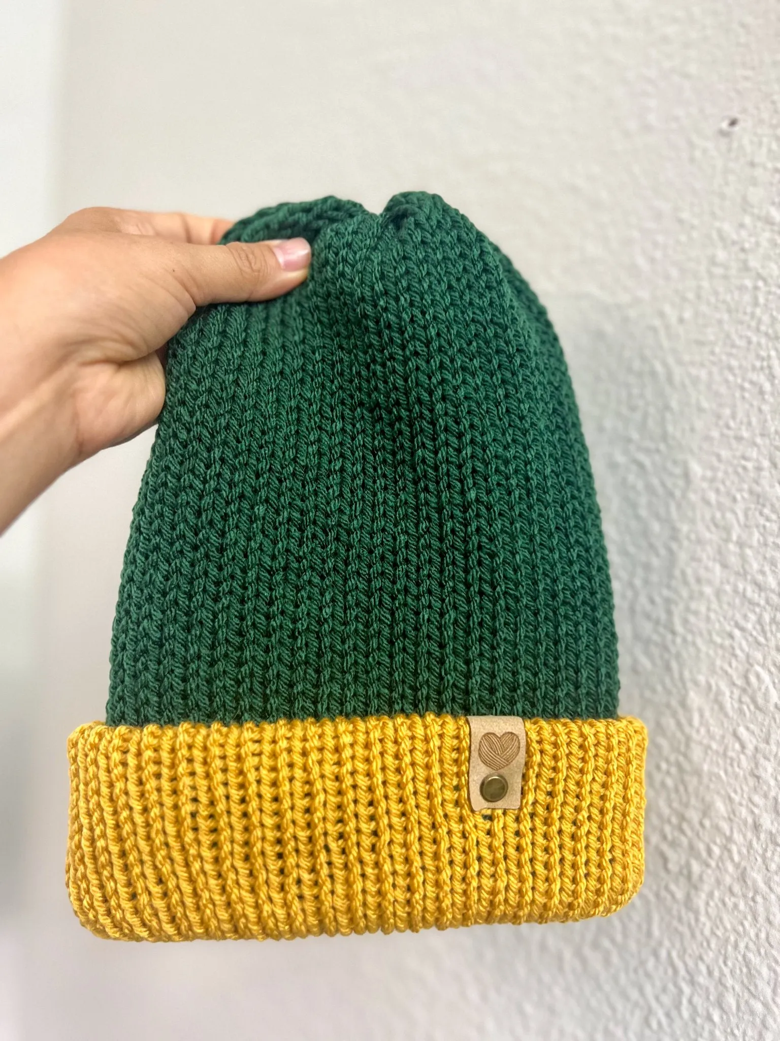 Knitted beanie