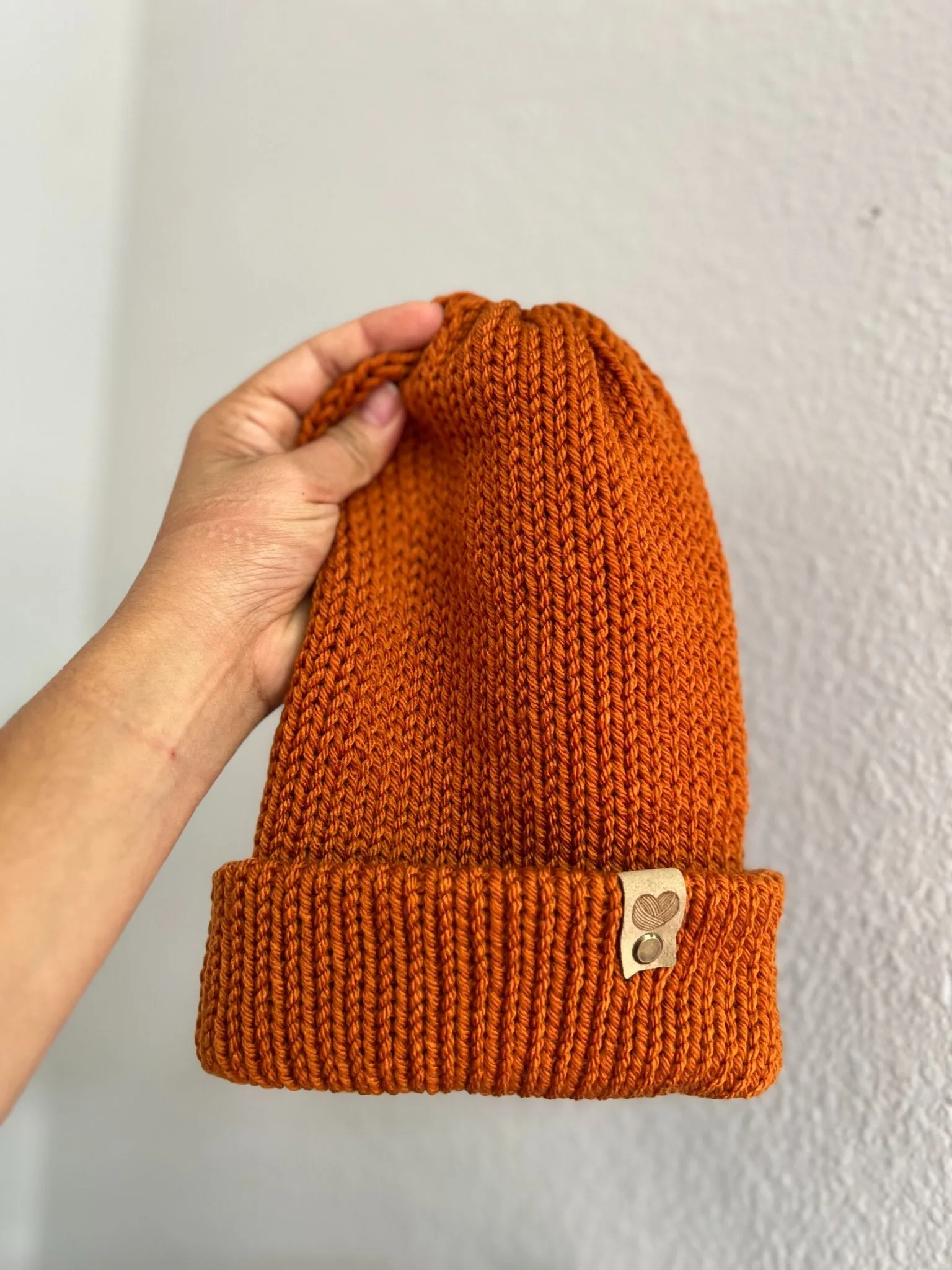 Knitted beanie