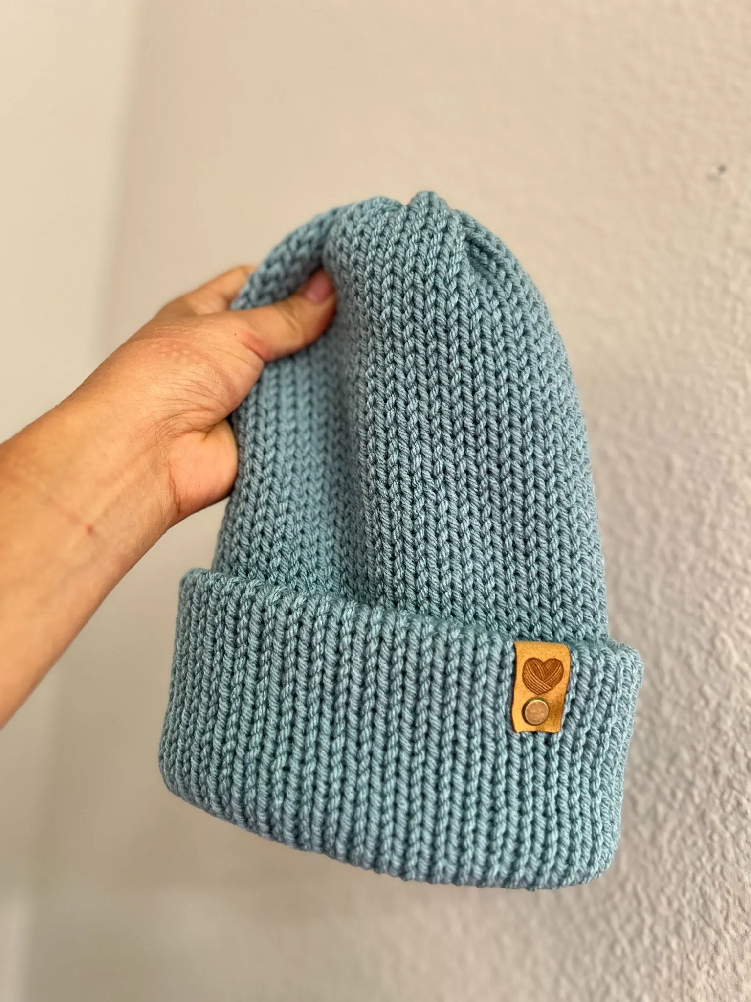 Knitted beanie