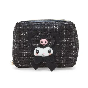 Kuromi Mini Zipper Pouch (Winter Tweed Series)