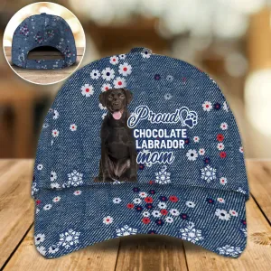 Labrador Proud Mom Cap, Baseball Cap Hat For Dog Lover, Women Dog Cap Hat