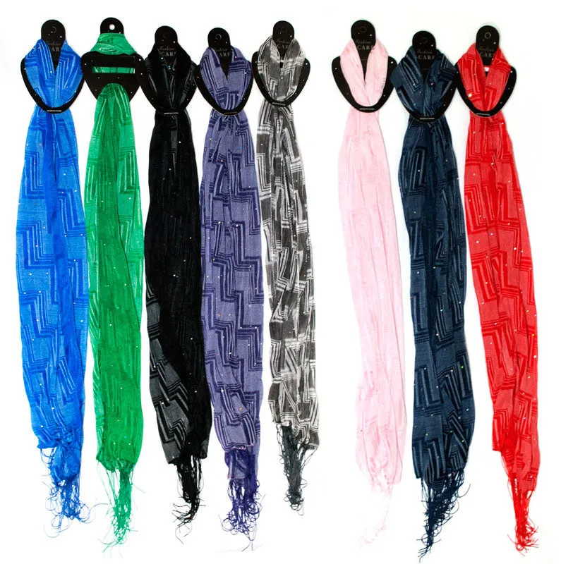 Ladies Sheer Spring Scarf Wholesale