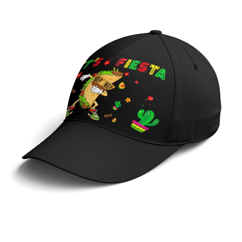 Let's Fiesta Cinco De Mayo Tacos Baseball Cap Coolspod