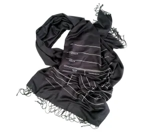 Library Due Date Pashmina Scarf