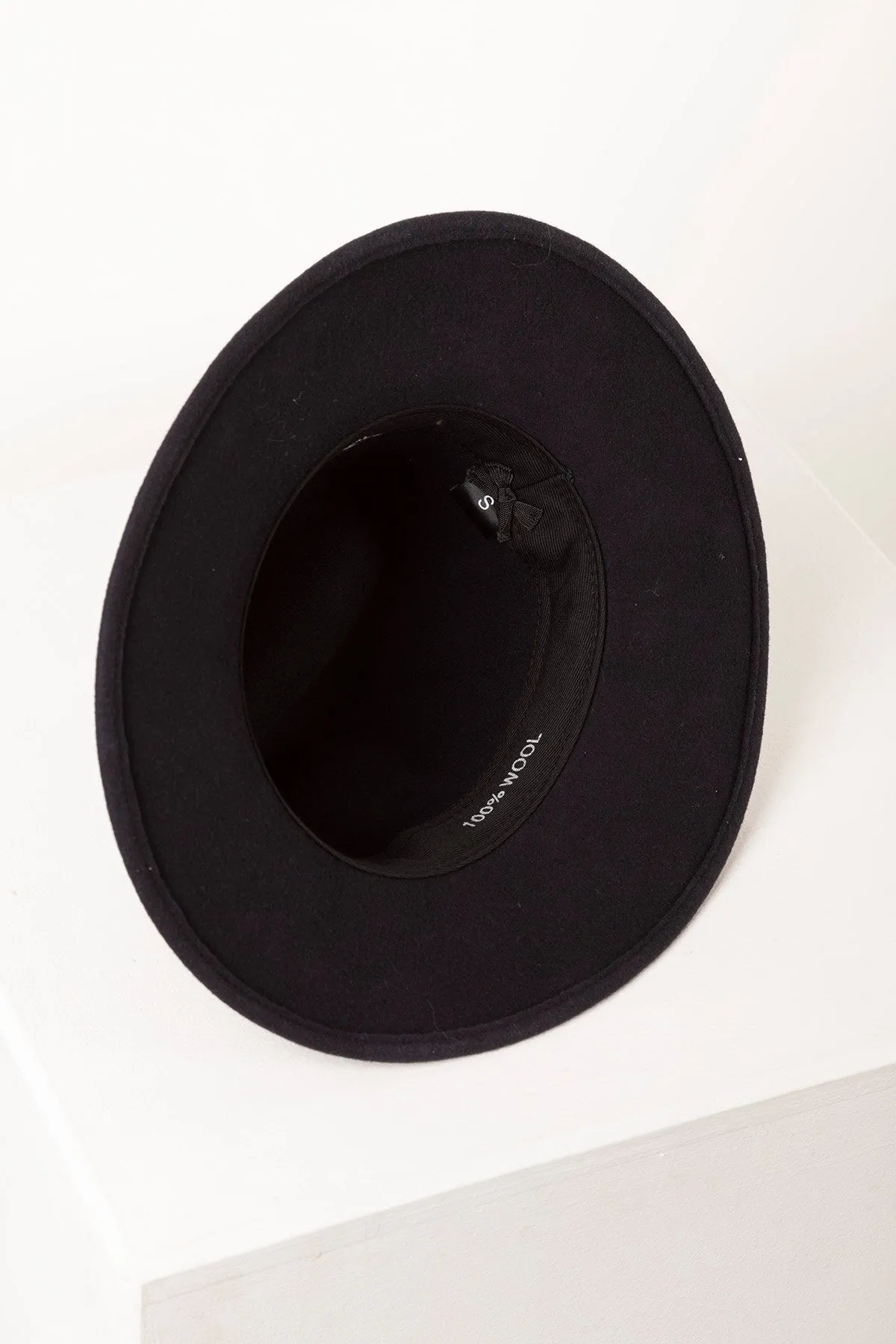 Men's Wool Fedora Hat With Feather - Danby