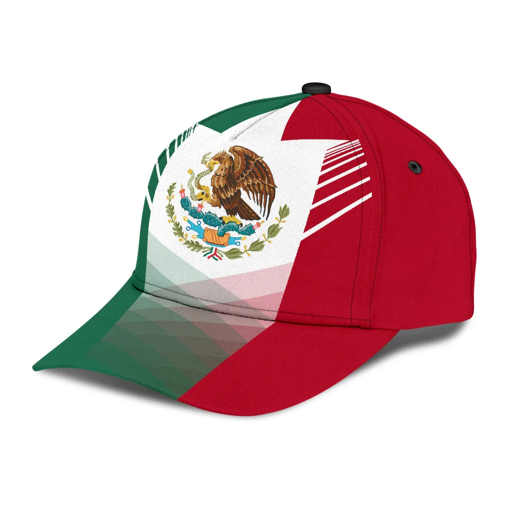 Mexico Classic Cap 3D All Over Printed For Men And Women, Mexican Hat Cap