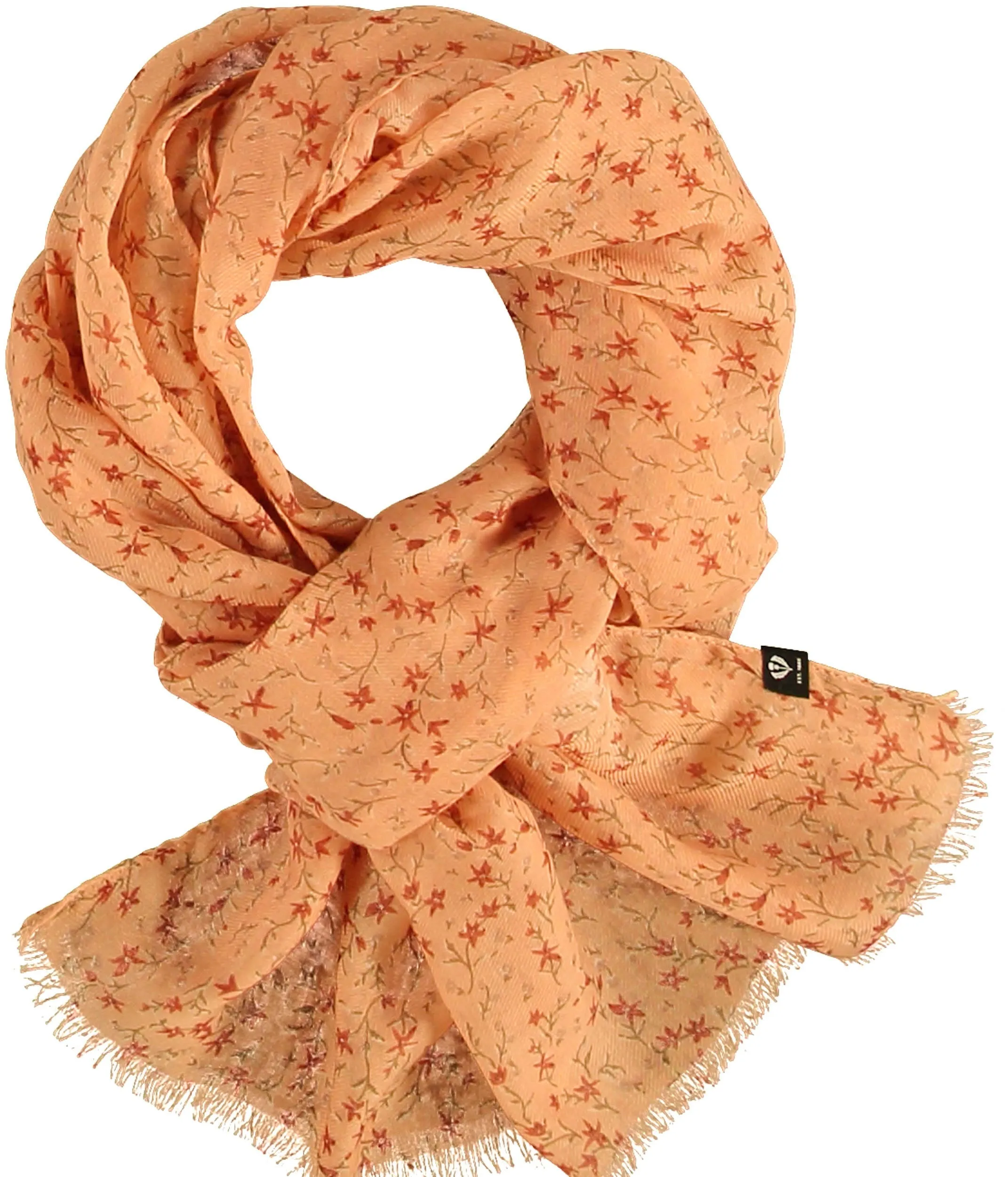 Mille Fleur Polyester Print Scarf