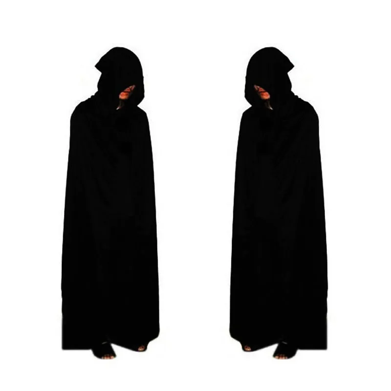 Mocsicka 4 Pcs Halloween Grim Reaper Costume