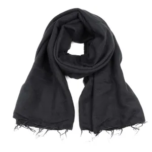 Onyx Himalayan Wool Scarf