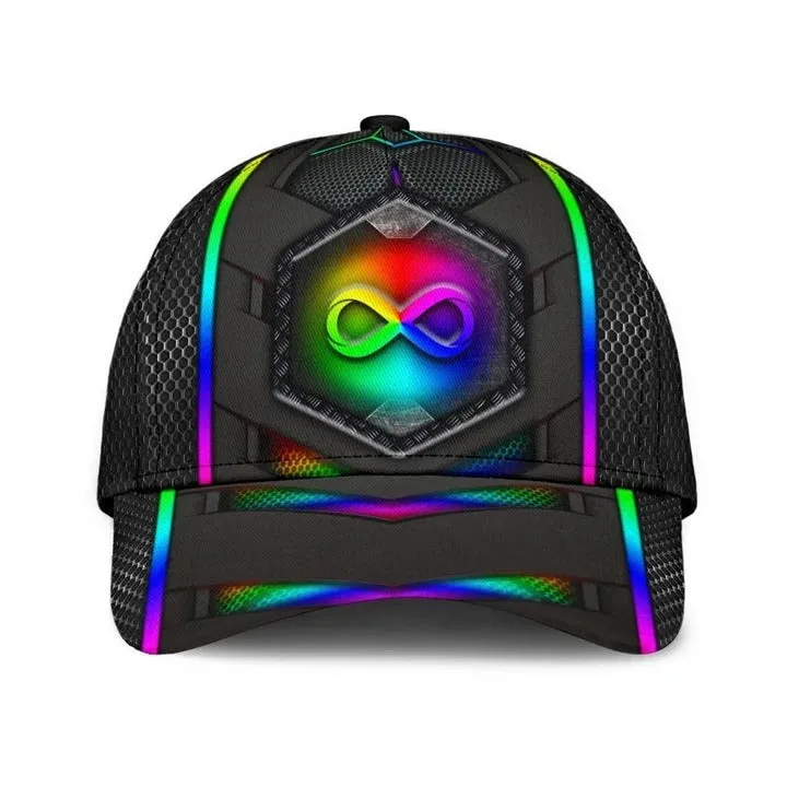 Pride Baseball 3D Cap, All For Love Biker LGBT Printing Baseball Cap Hat, 3D Printed Lgbt Hat